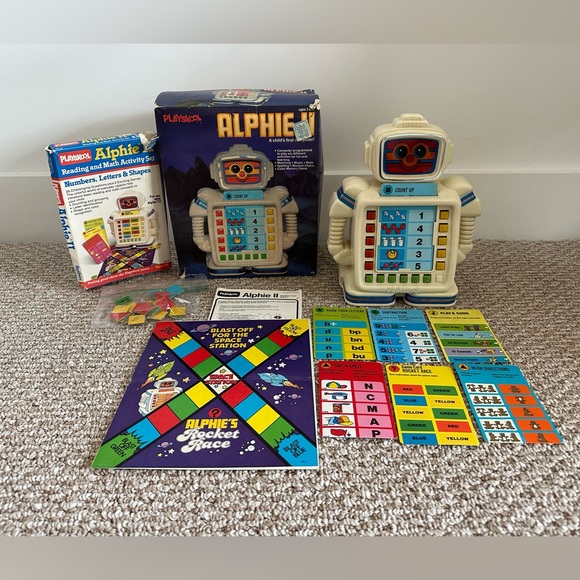 Playskool Other Playskool Alphie Ii Vintage Toy 985 Teaching Robot